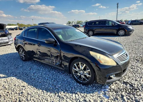 2013 Infiniti G37 Sedan Journey z USA, uszkodzony, nr VIN JN1CV6AP4DM717483